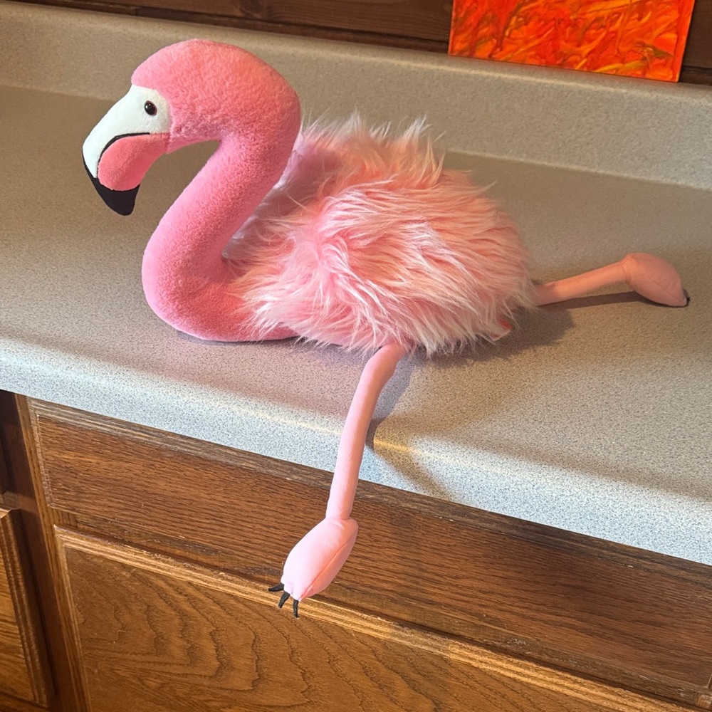 Pink Flamingo Plush Toy